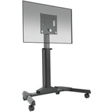 Chief Large Capacity Electric Height-Adjustable Mobile Flat Panel Cart - For Flat Panel Display - Black