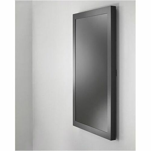 Chief Impact 43" Portrait On-Wall Kiosk - With Protective Glass - Black