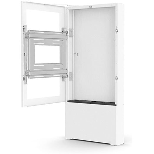 Chief Impact Floor Mounted Kiosk, Portrait 49" White