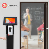 CTA Digital Premium Locking Floor Stand w/ Auto Soap Dispenser for iPad 10 & More