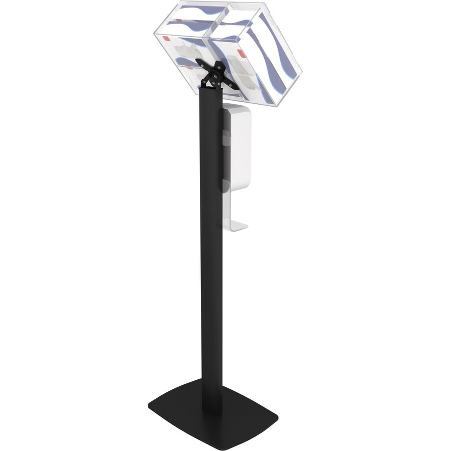 CTA Digital: Premium Thin Profile Sanitizing Station (Black)