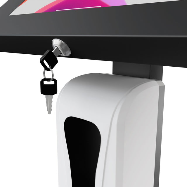 CTA Digital Thin Floor Stand, Dispenser & Security Enclosure - iPad 7-10 Gen & More