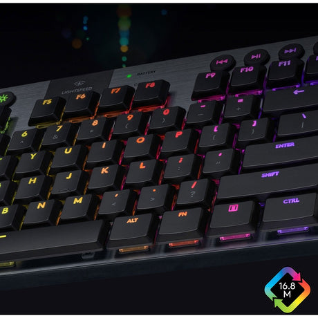 Logitech G915 TKL Tenkeyless Lightspeed Wireless RGB Mechanical Gaming Keyboard