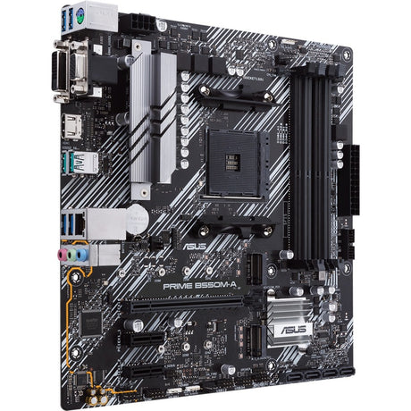 Asus Prime B550M-A/CSM Desktop Motherboard - AMD B550 Chipset - Socket AM4 - Micro ATX