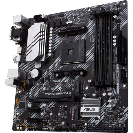 Asus Prime B550M-A/CSM Desktop Motherboard - AMD B550 Chipset - Socket AM4 - Micro ATX