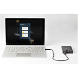 StarTech.com Biometric Enclosure - 256-bit AES Encrypted USB 3.0 External Hard Drive Enclosure 2.5" SATA HDD/SSD - Fingerprint & Password