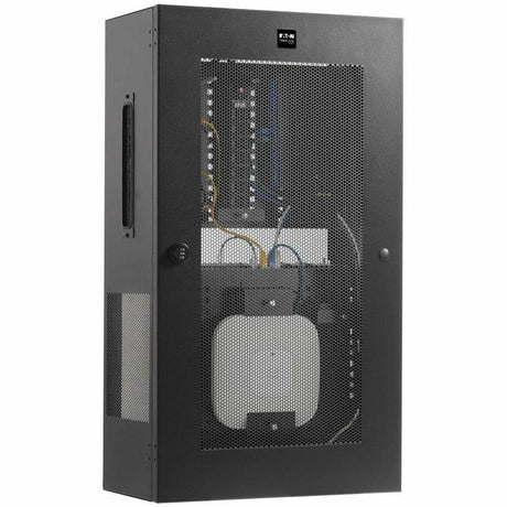 Eaton Tripp Lite Series SmartRack 5U Low-Profile Vertical-Mount Switch-Depth Wall-Mount Structured Wiring Enclosure, Adjustable Equipment Brackets