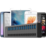 Sabrent USB 3.0 16-Port Aluminum Hub with Power Switches and LEDs (HB-PU16)