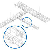 Eaton Tripp Lite Series Wall/Floor Spider Bracket for Wire Mesh Cable Trays