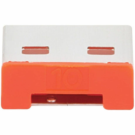 Eaton Tripp Lite Series USB-A Port Blockers, Red, 10 Pack, TAA