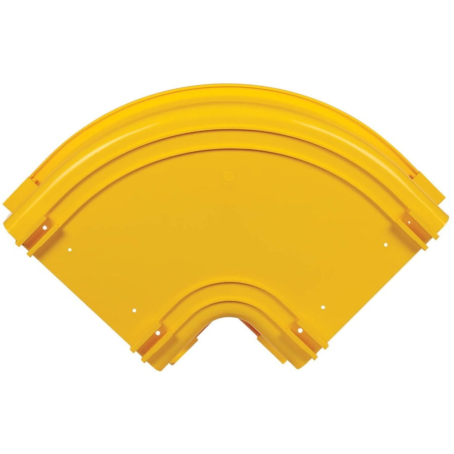 Eaton Tripp Lite Series Toolless Horizontal 90-Degree Elbow for Fiber Routing System, 240 mm (10 in.)