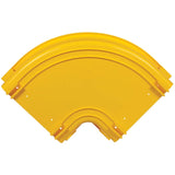 Eaton Tripp Lite Series Toolless Horizontal 90-Degree Elbow for Fiber Routing System, 240 mm (10 in.)