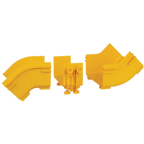 Eaton Tripp Lite Series Toolless 45-Degree Up/Down Ramp Kit for Fiber Routing System, 240 mm (10 in.)