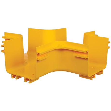 Eaton Tripp Lite Series Toolless Horizontal 4-Way Junction for Fiber Routing System, 120 mm (5 in.)