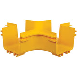 Eaton Tripp Lite Series Toolless Horizontal 4-Way Junction for Fiber Routing System, 120 mm (5 in.)