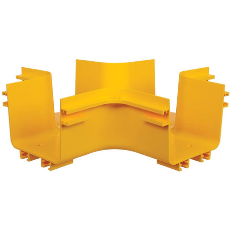 Eaton Tripp Lite Series Toolless Horizontal 4-Way Junction for Fiber Routing System, 120 mm (5 in.)