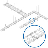 Eaton Tripp Lite Series Strengthening Bar Kit for Wire Mesh Cable Trays