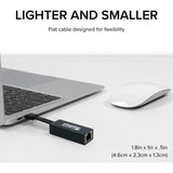 Plugable USB C to Ethernet Adapter, Fast and Reliable Gigabit Speed