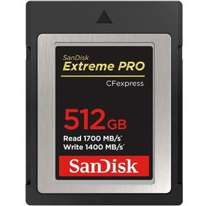 SanDisk Extreme PRO 512 GB CFexpress Card Type B - 1