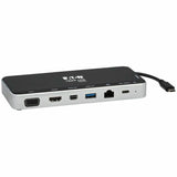 Eaton Tripp Lite Series USB Dock, Triple Display - 4K HDMI & mDP, VGA, USB 3.x (5Gbps), USB-A/C Hub, GbE, 60W PD Charging