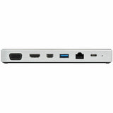Eaton Tripp Lite Series USB Dock, Triple Display - 4K HDMI & mDP, VGA, USB 3.x (5Gbps), USB-A/C Hub, GbE, 60W PD Charging