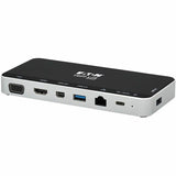 Eaton Tripp Lite Series USB Dock, Triple Display - 4K HDMI & mDP, VGA, USB 3.x (5Gbps), USB-A/C Hub, GbE, 60W PD Charging