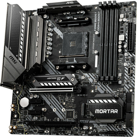 MSI MAG B550M MORTAR Desktop Motherboard - AMD B550 Chipset - Socket AM4 - Micro ATX