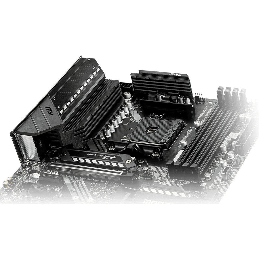 MSI MAG B550M MORTAR Desktop Motherboard - AMD B550 Chipset - Socket AM4 - Micro ATX