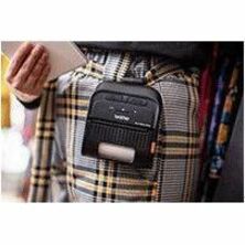 Brother RJ3055WB Mobile, Retail, Warehouse, Logistic Direct Thermal Printer - Monochrome - Handheld - Label/Receipt Print - USB - USB Host - Bluetooth 5.0 - IEEE 802.11a/b/g/n Wireless LAN - Near Field Communication (NFC)