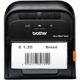 Brother RJ3055WB Mobile, Retail, Warehouse, Logistic Direct Thermal Printer - Monochrome - Handheld - Label/Receipt Print - USB - USB Host - Bluetooth 5.0 - IEEE 802.11a/b/g/n Wireless LAN - Near Field Communication (NFC)