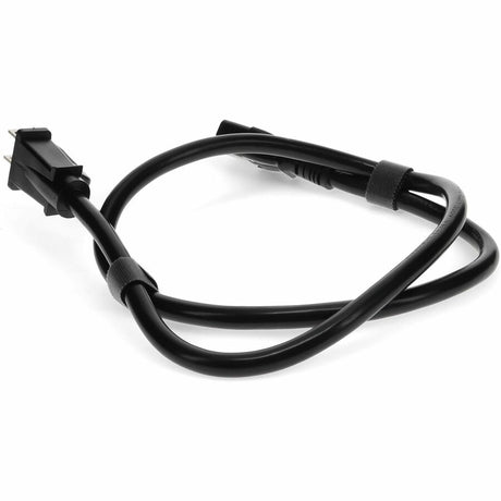 AddOn 8ft NEMA 5-15P Male to C13 Female 14AWG 100-250V at 15A Black Power Cable