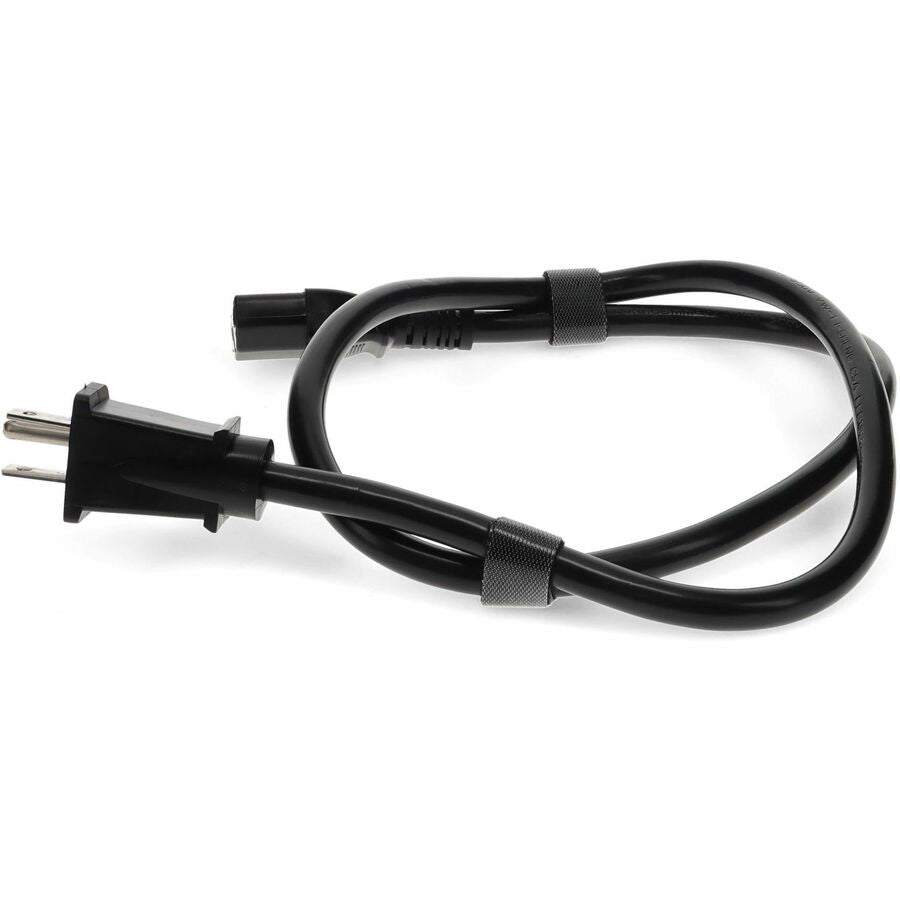 AddOn 8ft NEMA 5-15P Male to C13 Female 14AWG 100-250V at 15A Black Power Cable
