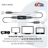Club 3D DisplayPort 1.4 Active Repeater 4K120Hz HBR3 F/F