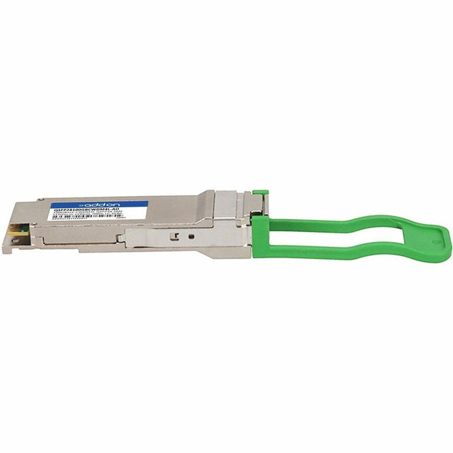 AddOn MSA and TAA 100GBase-CWDM4 QSFP28 Transceiver (SMF, 1270nm to 1330nm, 500m, LC, DOM, Limited Temp 15C to 55C)