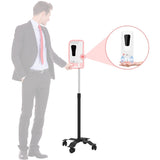 CTA Digital Compact Mobile Automatic Soap Dispenser Stand
