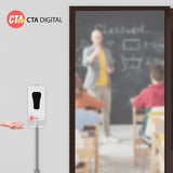 CTA Digital Heavy-Duty Mobile Automatic Soap Dispenser Stand