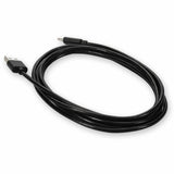 AddOn 50cm USB A 2.0 Male to USB C 2.0 Male Black Cable