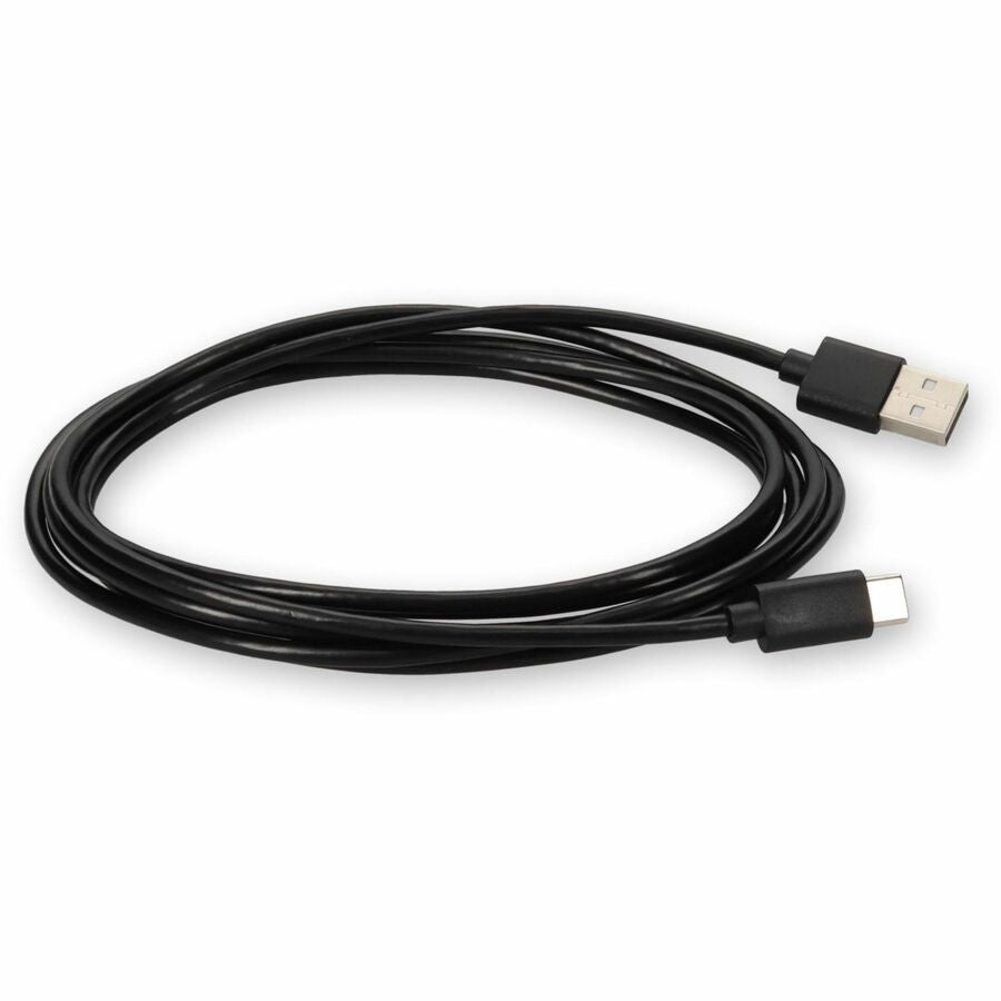 AddOn 50cm USB A 2.0 Male to USB C 2.0 Male Black Cable