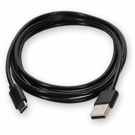 AddOn 50cm USB A 2.0 Male to USB C 2.0 Male Black Cable