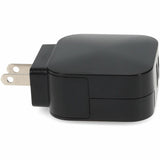AddOn Wall Plug to 2x USB 5v 3.4A for US Black