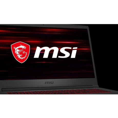 MSI GF65 Thin 9SEXR GF65 Thin 9SEXR-838 15.6" Gaming Notebook - Full HD - Intel Core i7 9th Gen i7-9750H - 8 GB - 512 GB SSD - Black