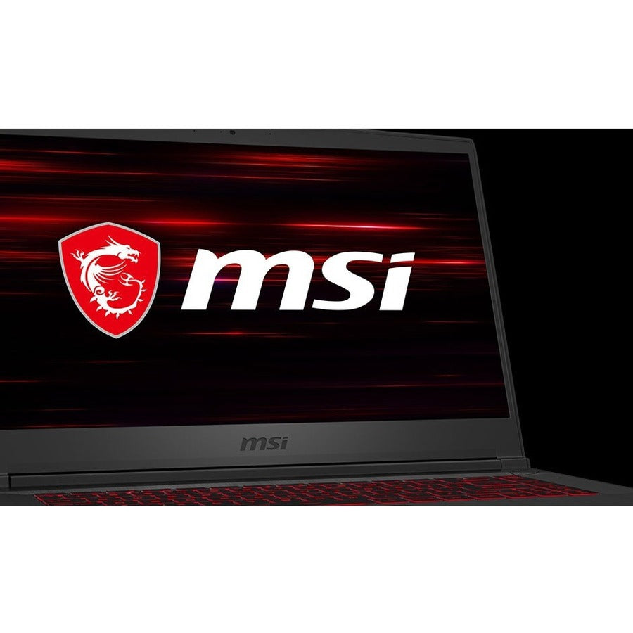 MSI GF65 Thin 9SEXR GF65 Thin 9SEXR-839 15.6" Gaming Notebook - Full HD - Intel Core i5 9th Gen i5-9300H - 8 GB - 512 GB SSD - Black