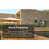 SunBriteTV Full Sun Pro 2 SB-P2-55-4K 55" LED-LCD TV - 4K UHDTV - High Dynamic Range (HDR) - Black