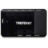 TRENDnet 4 Computer 4-Port USB 3.1 Sharing Switch, TK-U404, 4 x USB 3.1 for Computers, 4 x USB 3.1 for Devices, Flash Drive Sharing, Scanners, Printers, Mouse, Keyboard, Windows & Mac Compatible