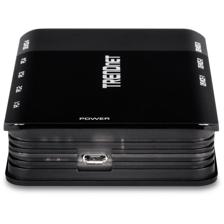 TRENDnet 4 Computer 4-Port USB 3.1 Sharing Switch, TK-U404, 4 x USB 3.1 for Computers, 4 x USB 3.1 for Devices, Flash Drive Sharing, Scanners, Printers, Mouse, Keyboard, Windows & Mac Compatible