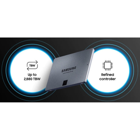 Samsung 870 QVO 2 TB Solid State Drive - 2.5" Internal - SATA (SATA/600)