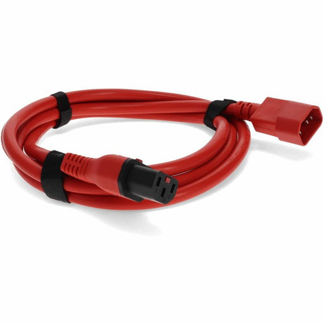 6FT C14/C13 LOCK RED PWR CBL