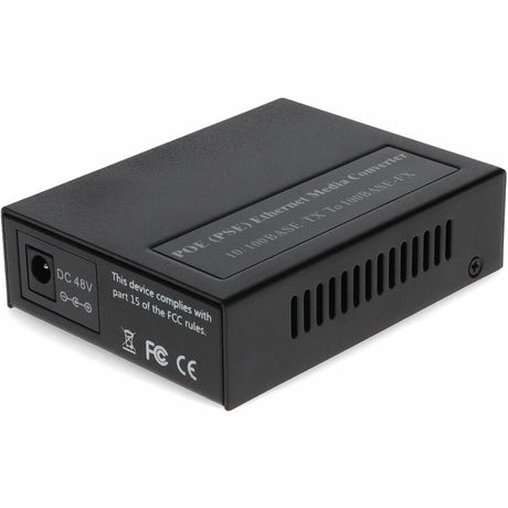 AddOn 10/100Base-TX(RJ-45) to 100Base-FX(LC) MMF 1310nm 2km POE Media Converter