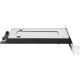 Icy Dock ToughArmor MB840M2P-B Drive Bay Adapter M.2, PCI Express NVMe - PCI Express 3.0 x4 Host Interface - Black, Silver