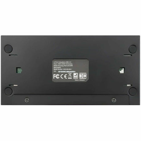 Eaton Tripp Lite Series 4-Port Industrial-Grade USB 2.0 Hub - 15 kV ESD Immunity, Metal Housing, Wall/DIN Mountable